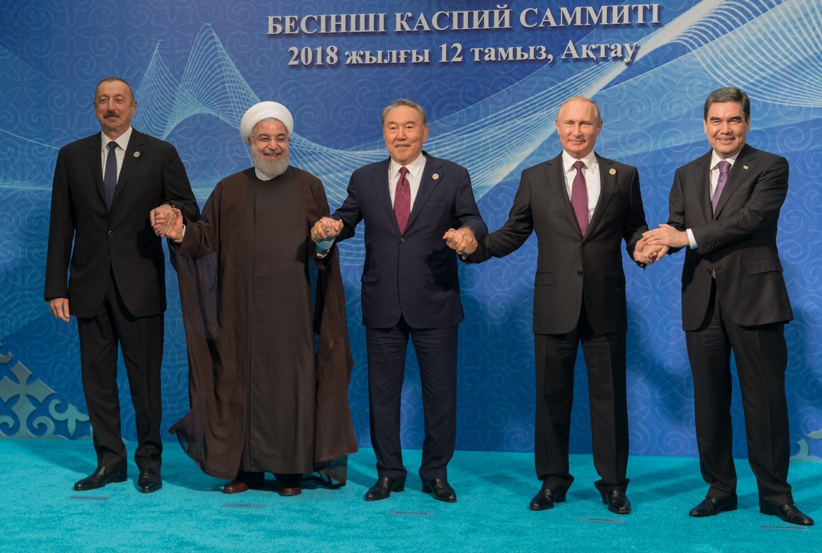 Photo of The Caspian nations’ leaders pledged to keep foreign armies out